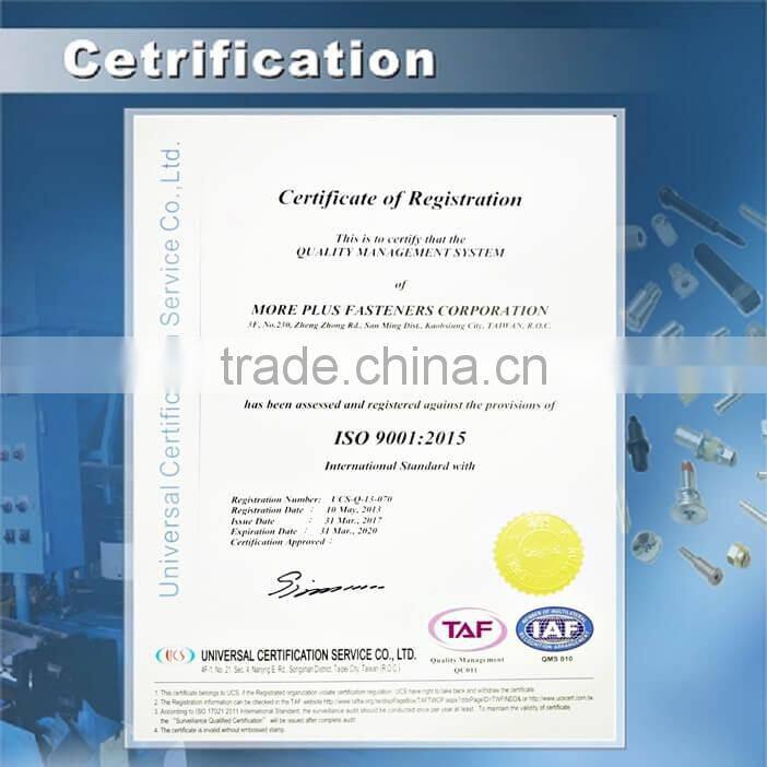 Taiwan M3 M12 M6-1.0 x 10mm DIN 7985 Phillips Drive Pan Head Machine Screw SEMS with Square Washer