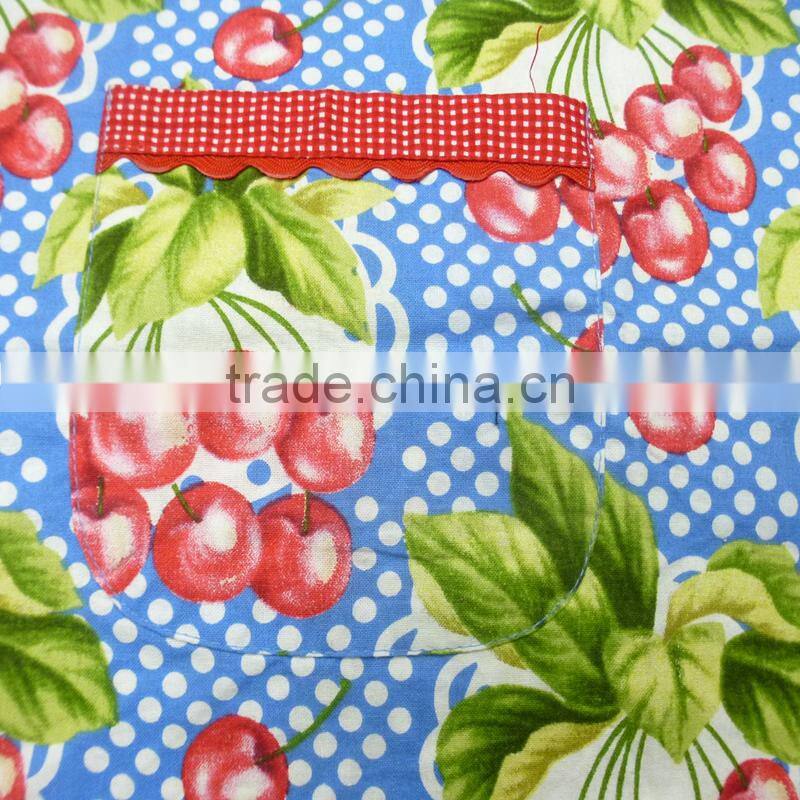 Lace adjustable neck apron