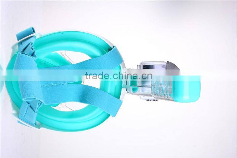 Breath Easy Surface Snorkeling Mask Full Face Dry Snorkel Scuba Swimming Diving