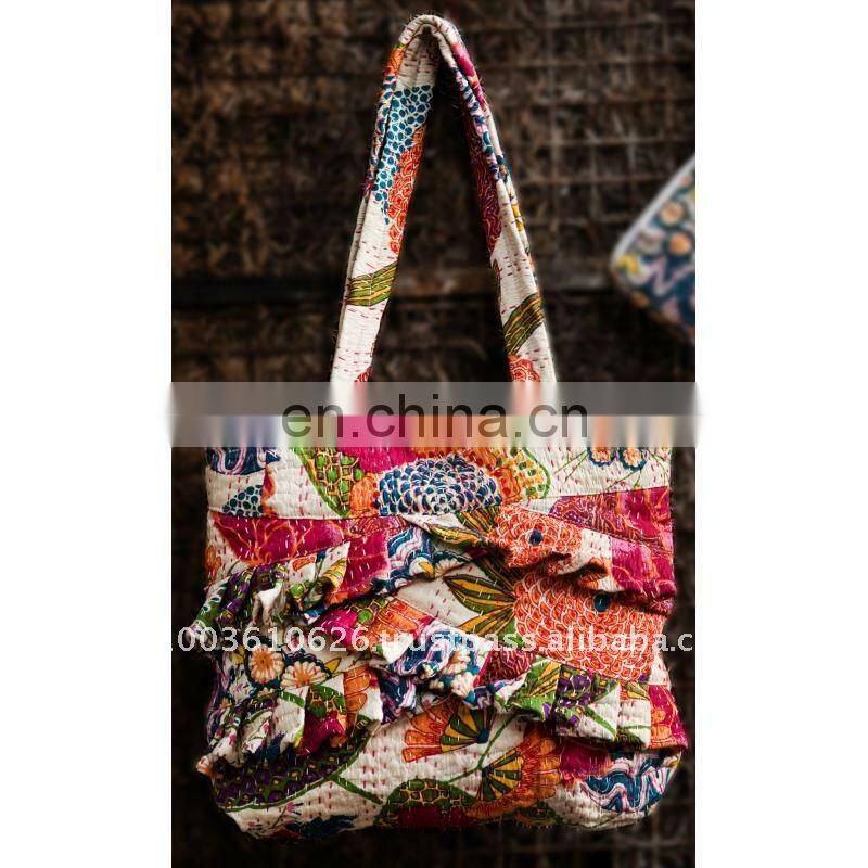 Tropical Kantha Bags