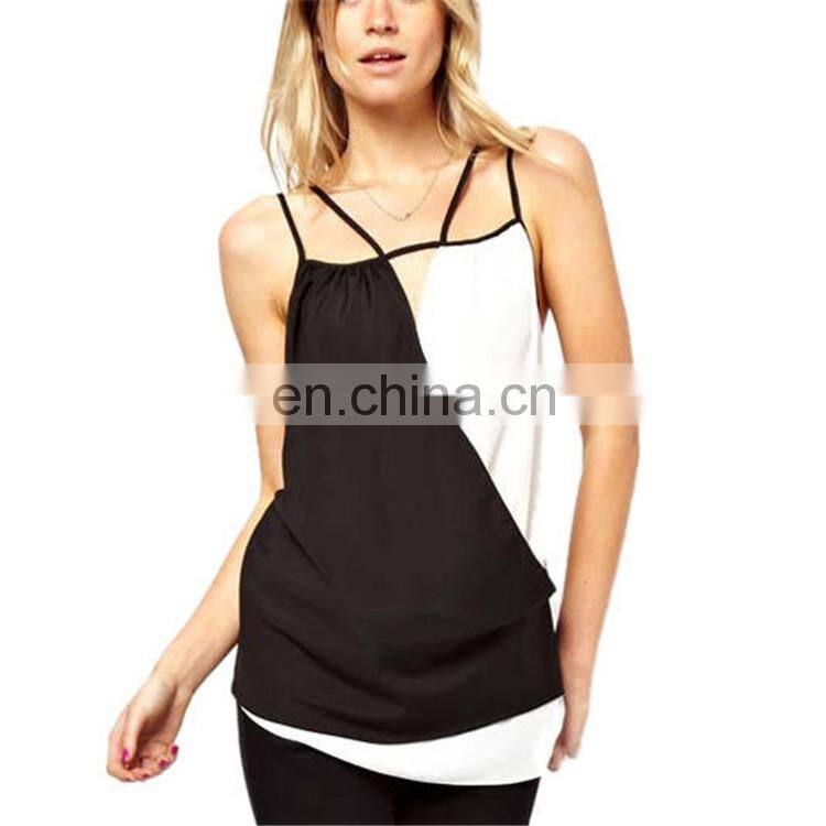 Color block wrap blouse latest design blouses fashion 2016