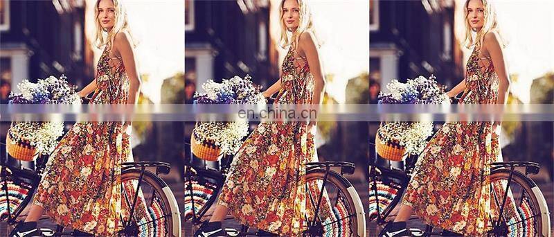 Latest fashion trend printed short skirt for woman