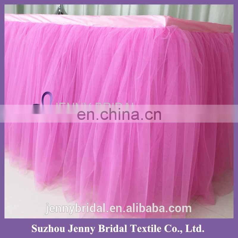 TC091#024 tulle lace fabric african french net hard tulle net fabric for table skirt