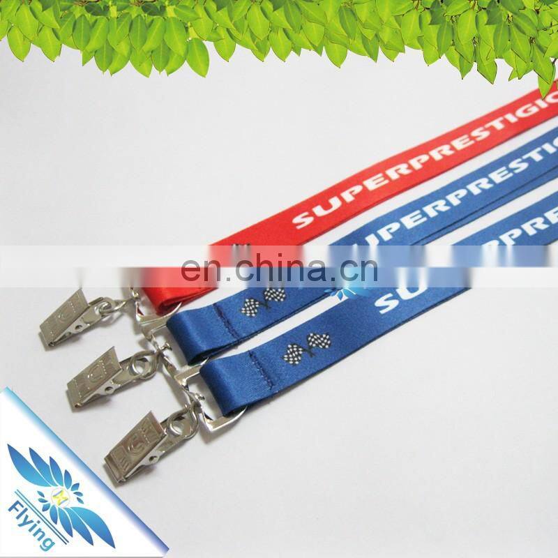 Cheap Printed Polyester Lanyard Custom Name Brand Neck Lanyard in Promo