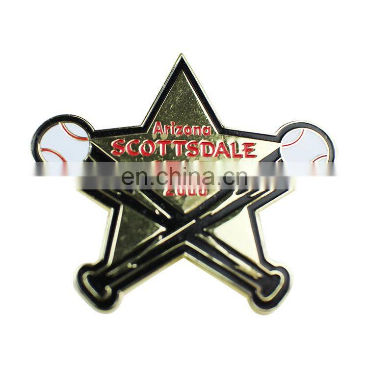 high quality cheap wholesale die struck custom horse soft enamel metal pin