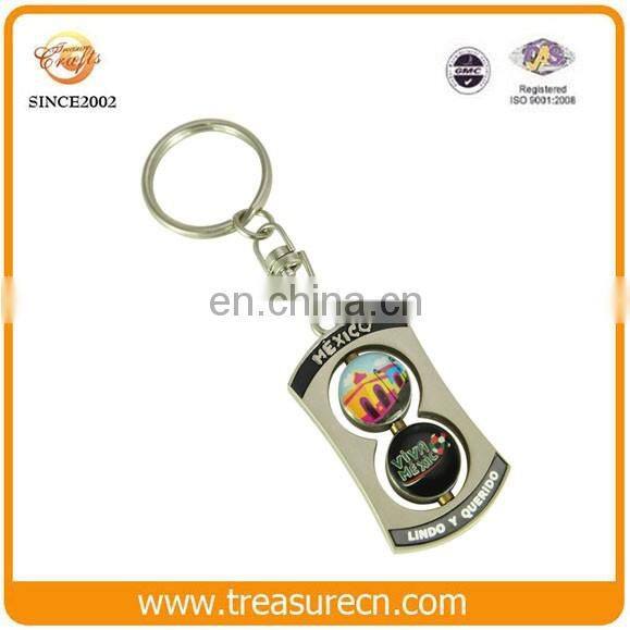 Custom Make your Design Cheap Souvenir Metal Wholesale Jamaica Keychain