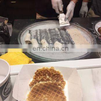 Factory Direct Sale Thailand Rolled Fried Ice Cream Machine Shanghai Factory