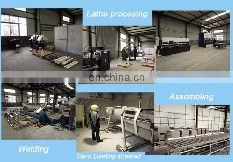 Fruit and vegetable washing and drying machine