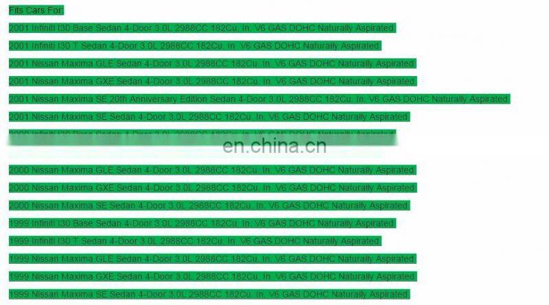 Idle Air Control Valve for N issan Maxima Infiniti I30 OEM 23781-4M500 ,23781-4M50A 23781-2Y011,23781-2Y012