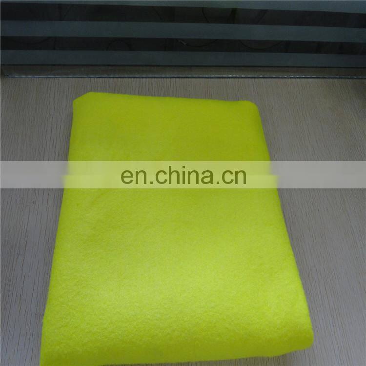 2mm polyester soft felt tennis ball materials