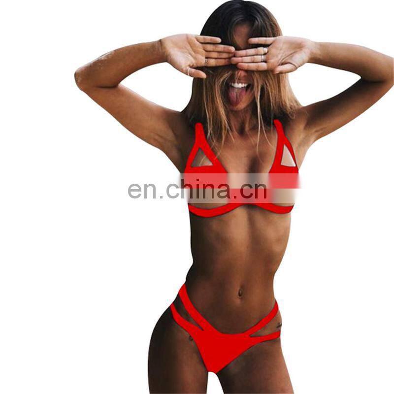 2PCS Sexy Transparent Mesh Stitching Bikinis Set Solid G String Swimsuit High Waist Women Micro Swimsuit Beach Mermaid