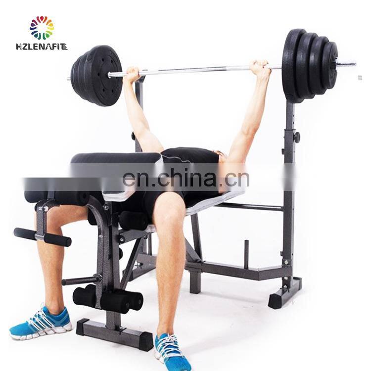 Nice quality weight lifting bench multifunction fitness machine commercial use