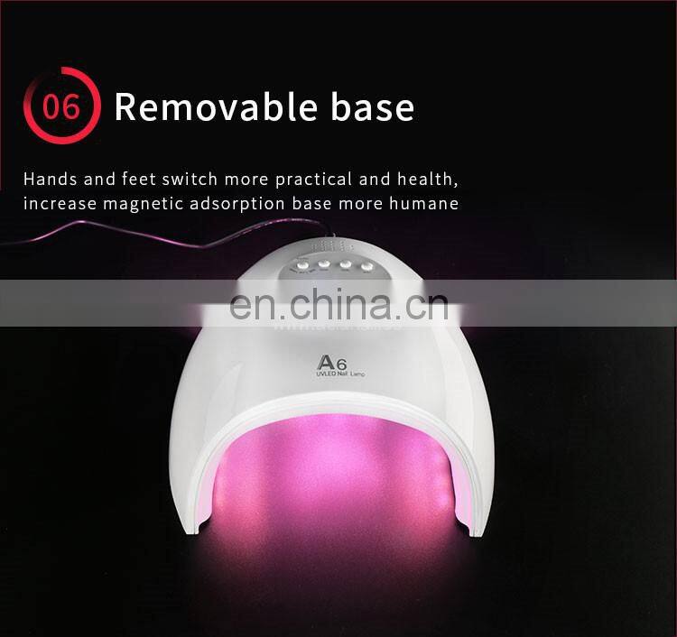 LED 48w phototherapy Professional Smart Curing UV gel timing sensor Machine