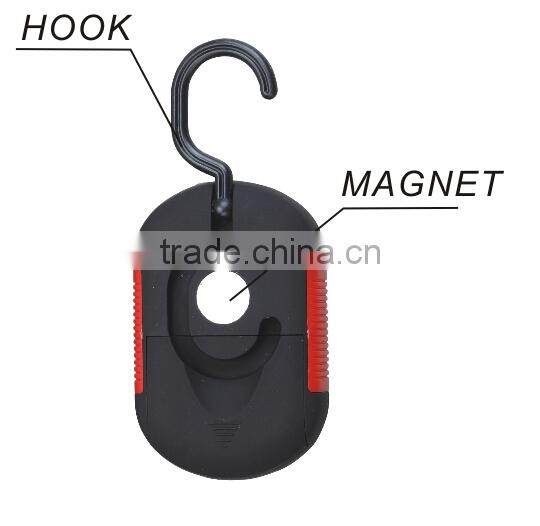 24+3 LED portable led battery work light with magnetic base and hook