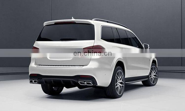 GLS body kits fit for MB GLS-CLASS X166 2015y-2017y to X166 GLS63 A style body kits for X166 GLS63 PP front+fender+rear