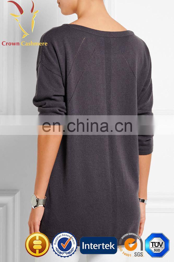 Women 100 Cashmere oversized Pullover Sweaters