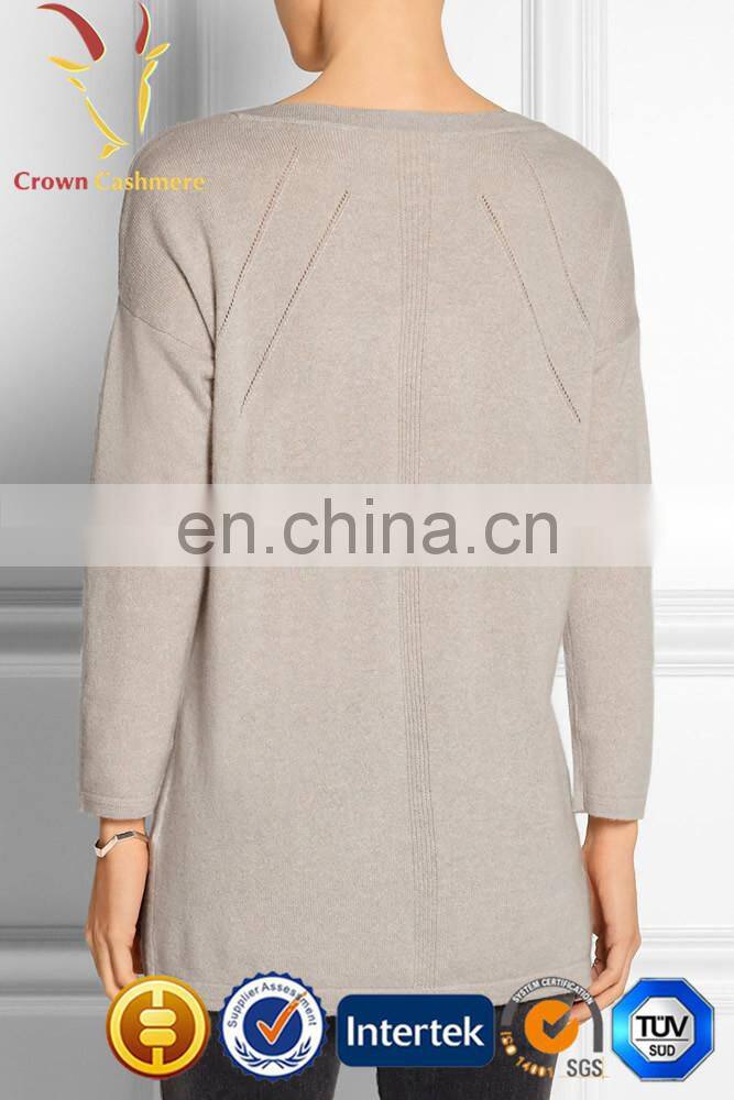 Women 100 Cashmere oversized Pullover Sweaters