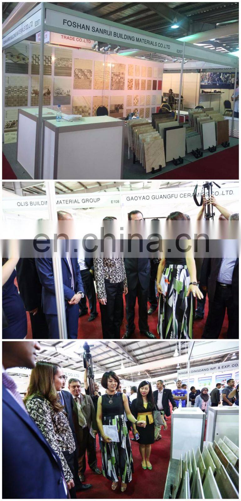 Faience bathroom and hotel ceramic glazed polished tile