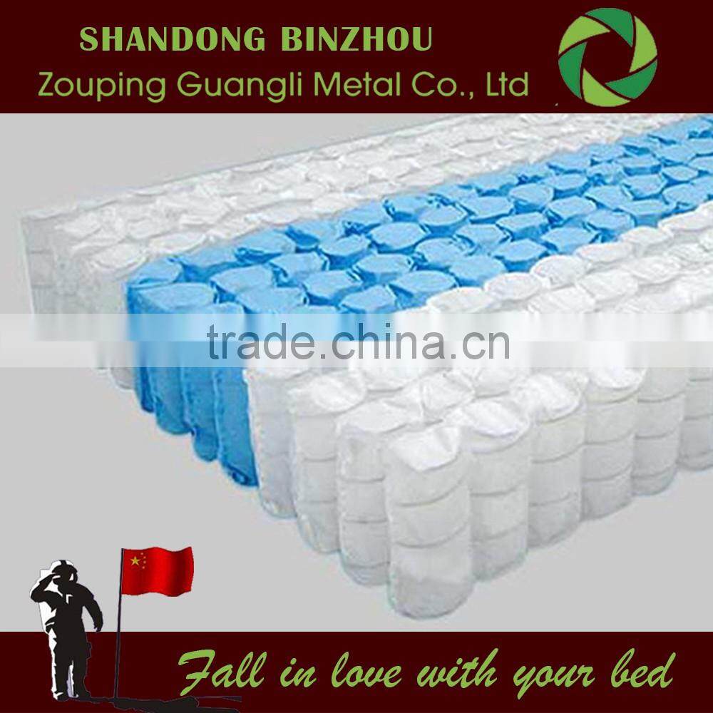 China spring steel supplier Health Pocket spring for ion mattress