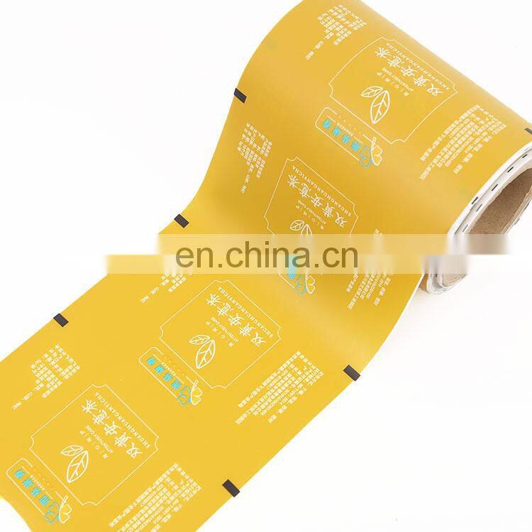 Custom Printing Aluminum Foil Food Grade Packaging Film Roll for Milk, Coffee, Powder