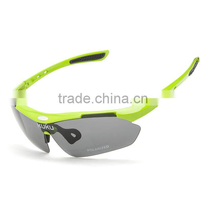 Hot selling 5 lens whole set outdoor sporting blue blocking sunglasses