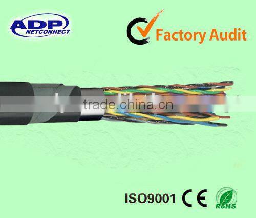 outdoor direct burial 50/100/200/300 pairs cat3 jelly filled telephone cable