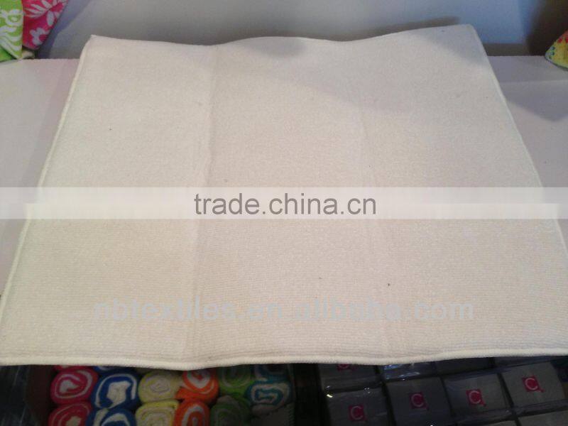 Microfiber dish drying mat