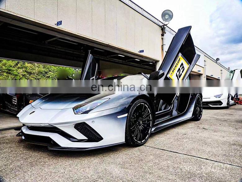 Runde Perfect Fitment For Lamborghini Aventador LP700 LP720 Upgrade LP740S Sport OEM Front Bumper With Front Lip Body Kit