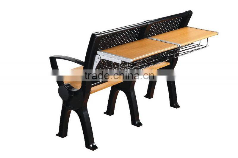 Europe style education furniture classroom deak and chair for sale TC961-1-E