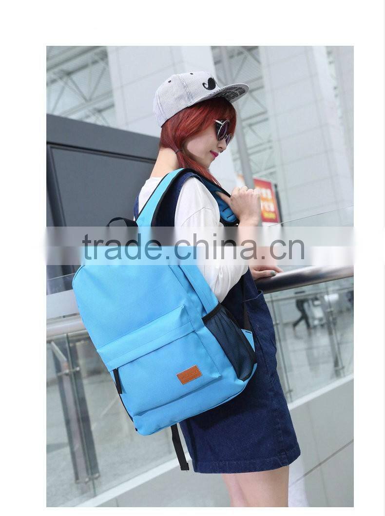 Han edition of the new wind bag backpack female BaoChao college students leisure travel bag computer bag men's backpack
