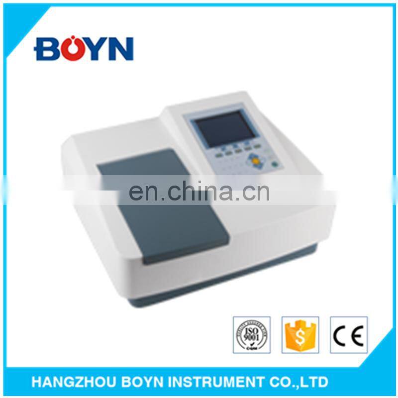 U4000 high quality Double Beam uv-vis color spectrophotometer with large Chinese window(LED) LCD screen