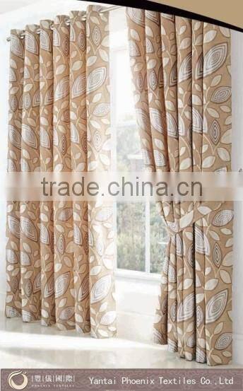 beautiful design fashion window decorative eyelet curtains