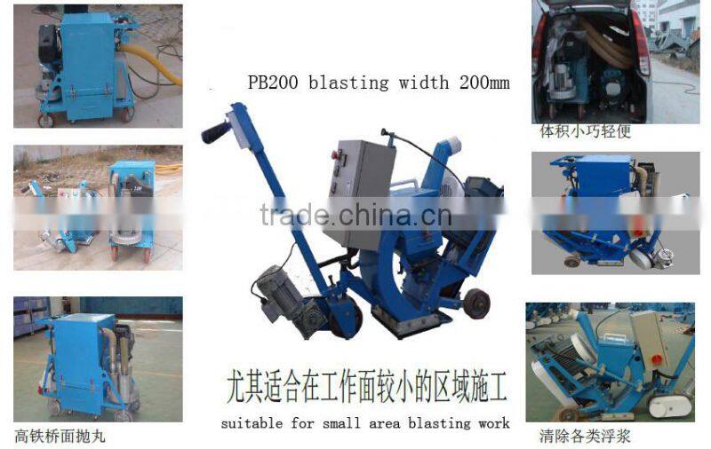 stone marble shot blasting machine