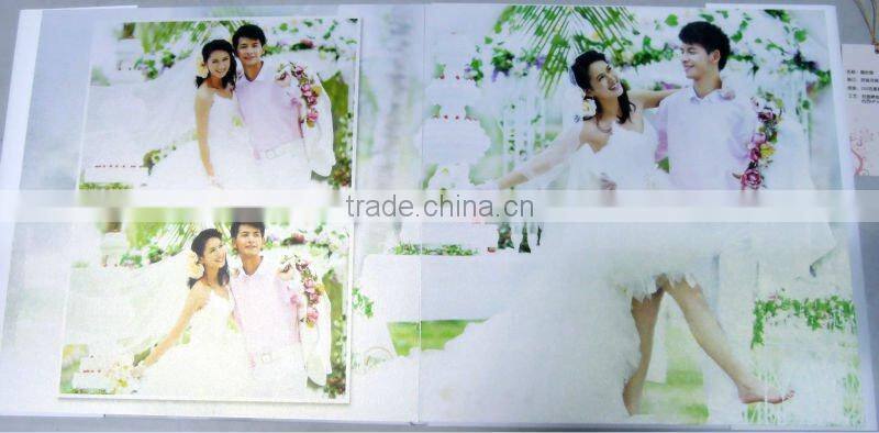 Printing hardcover photo book, digital book printing