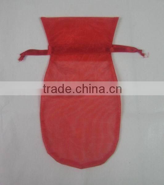 fringed organza transparent gift drawstring bags for party/Christmas packing jewelry/candy/wine of the bottle/gift