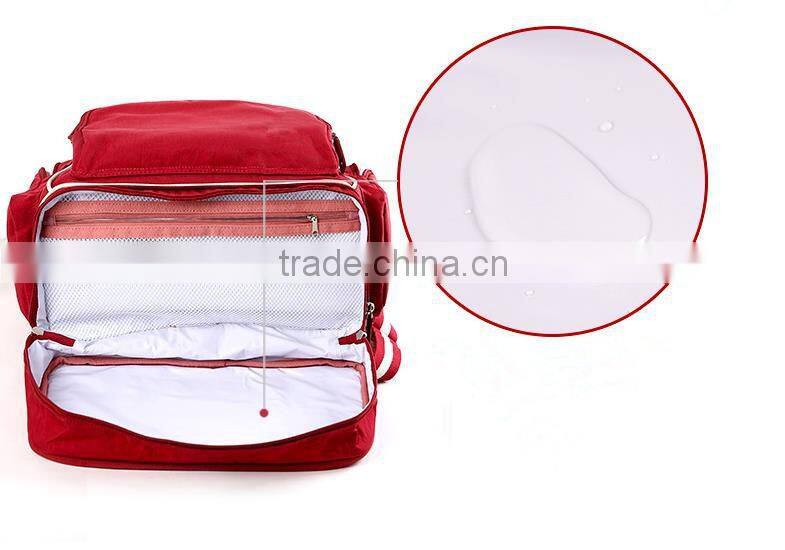 multifunction waterproof nylon mummy bag baby diaper bag