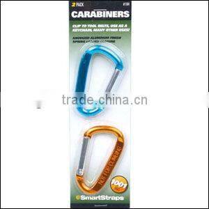 Aluminum Carabiner with Led Torch