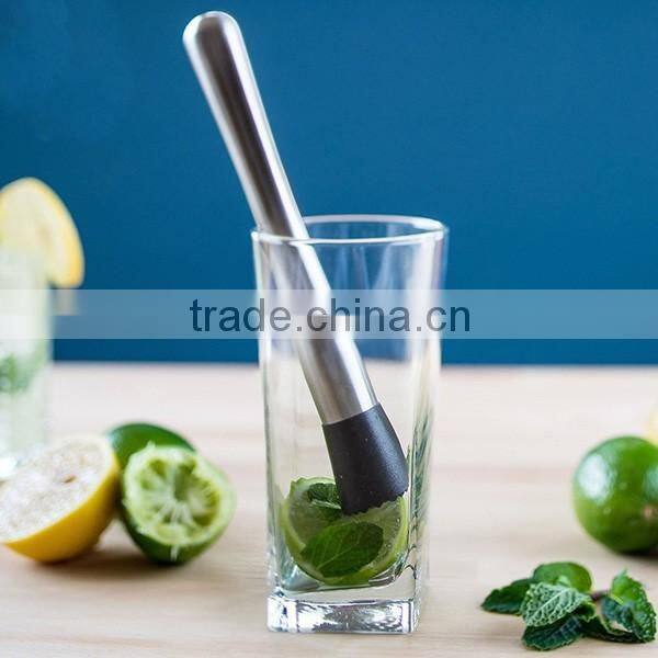 High Quality Cheap cocktail wine muddler drink mullder bar tool cocktail muddler