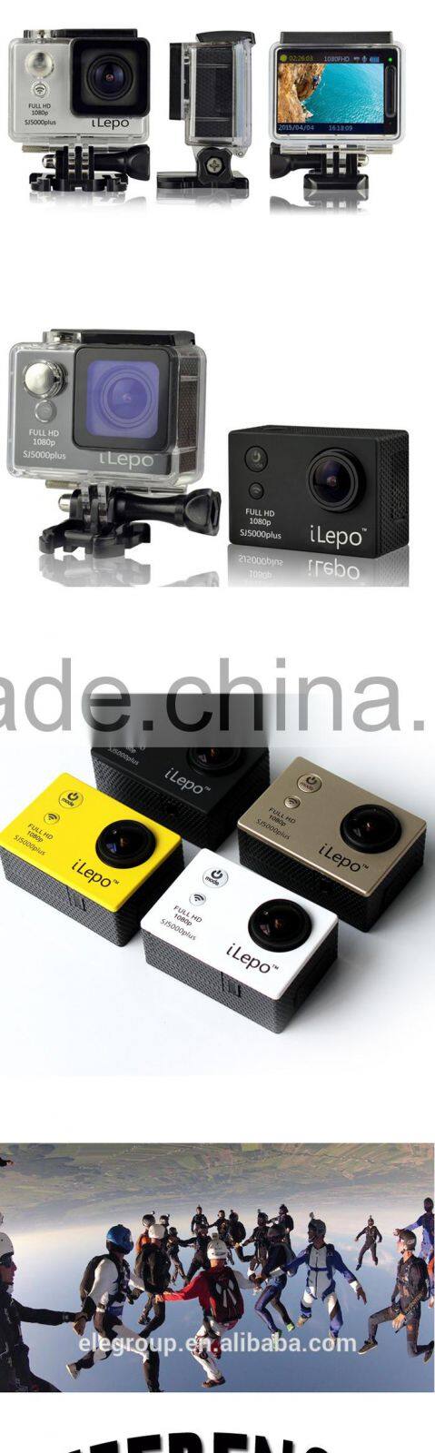 Original HD 1080P SJ5000plus sport camera H.264 30m Waterproof 30m wifi app support IOS and Android
