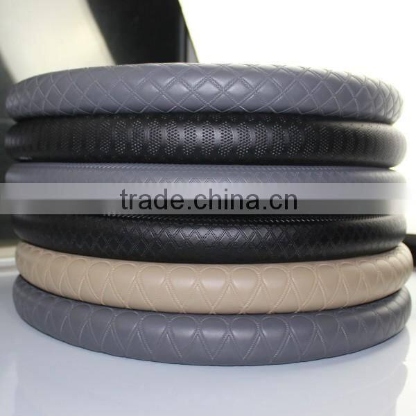 novelty design leather bus steering wheel cover