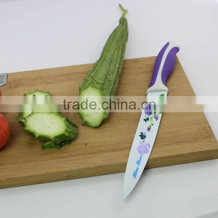 2014 new design stainless steel kitchen knife set