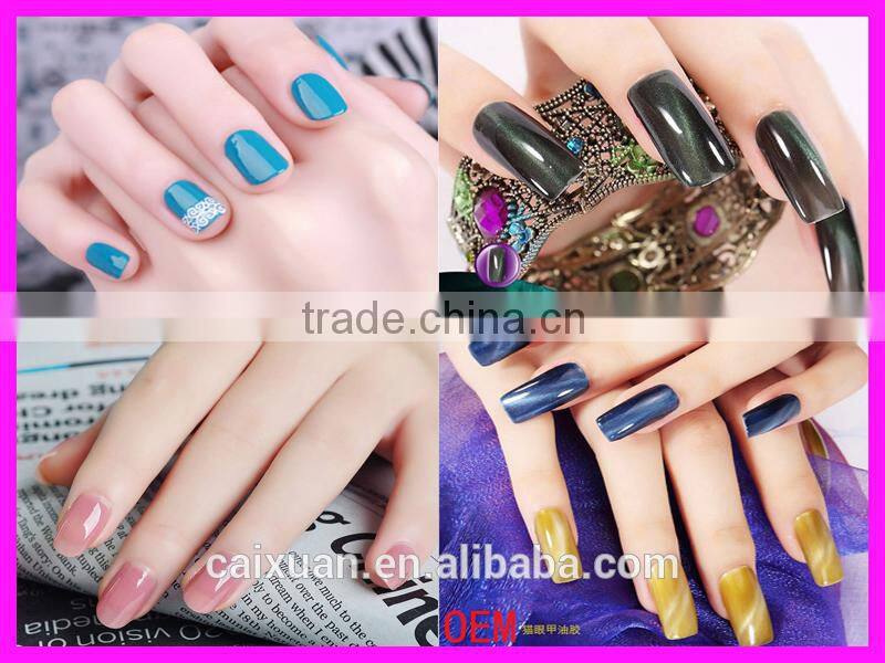 MSDS approved private label oem uv color gel nail polish in China
