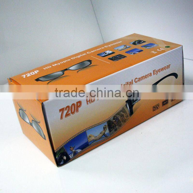 720p Video Glasses with 5.0 mega pixel li-polymer battery