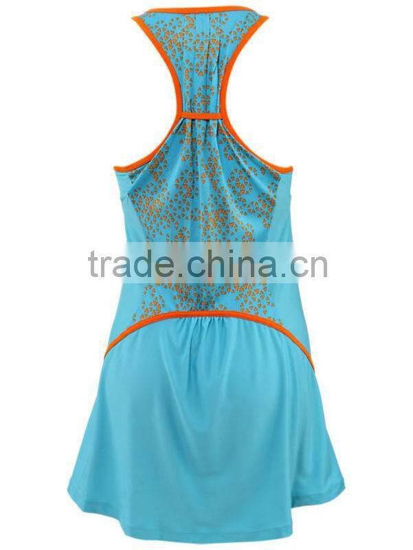 new design X-back tennis uniform breathable jersey