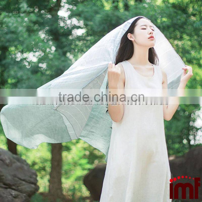 Checkered Plaid Fashion Summer Shawl