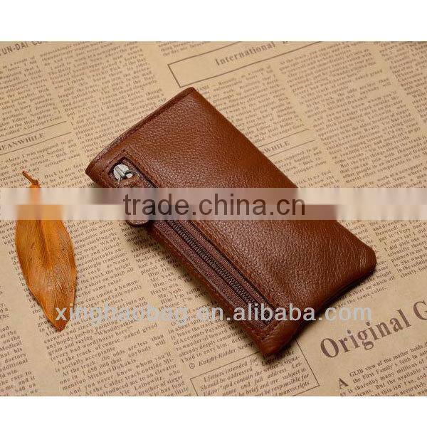 Cowhide leather bag high quality bag key holder 2014
