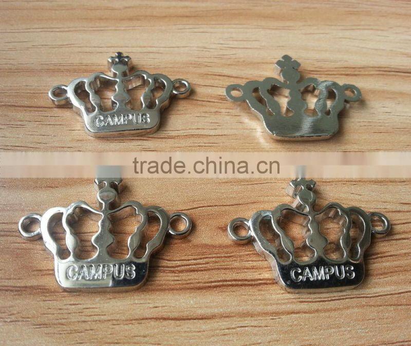 2015 New Arrive Crown Shape Metal Sew-on Badges --- M1716