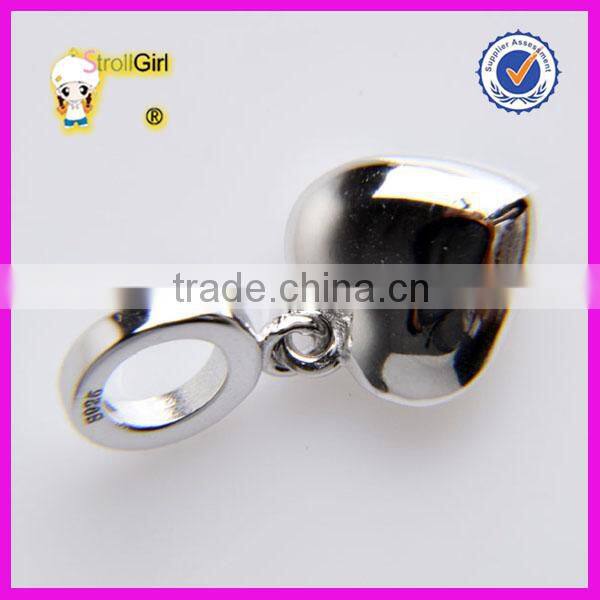 Jewelry On Line 925 Sterling Silver Enamel Heart European Charm Beads
