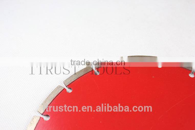 top quality red laser diamond saw blades for Concrete for Concrete CT0104