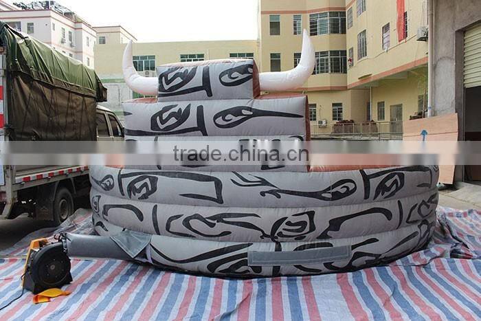 Hot sale inflatable bull ride,price mechanical bull for sale
